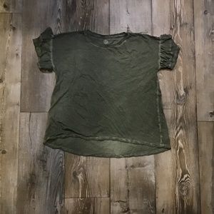 Green flow top